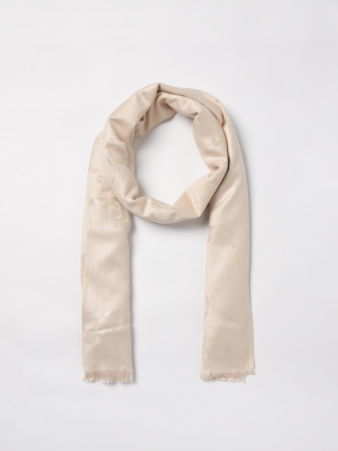スカーフ LIU JO Woman Scarf Peach 2A5011T0300 21406 LIU JO: Scarf woman - Peach | Liu Jo scarf 2A5011T0300