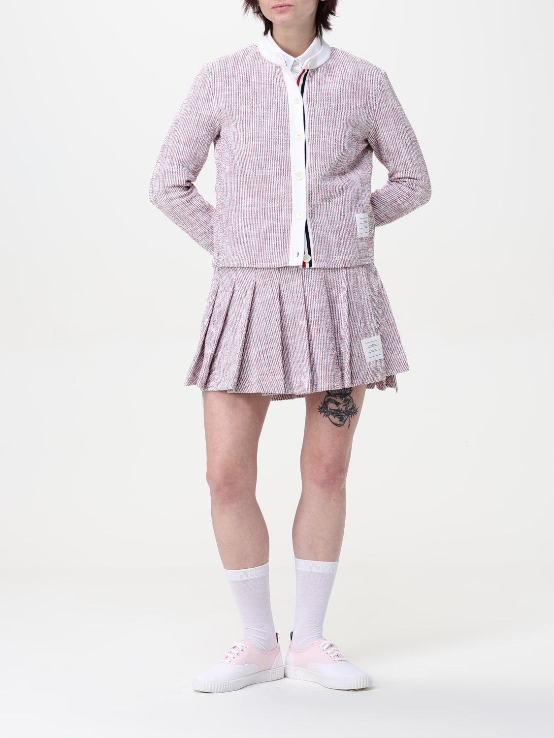 スカート THOM BROWNE Woman Skirt Multicolor FJK131AJ0184 960 THOM BROWNE: Skirt woman - Multicolor | Thom Browne skirt