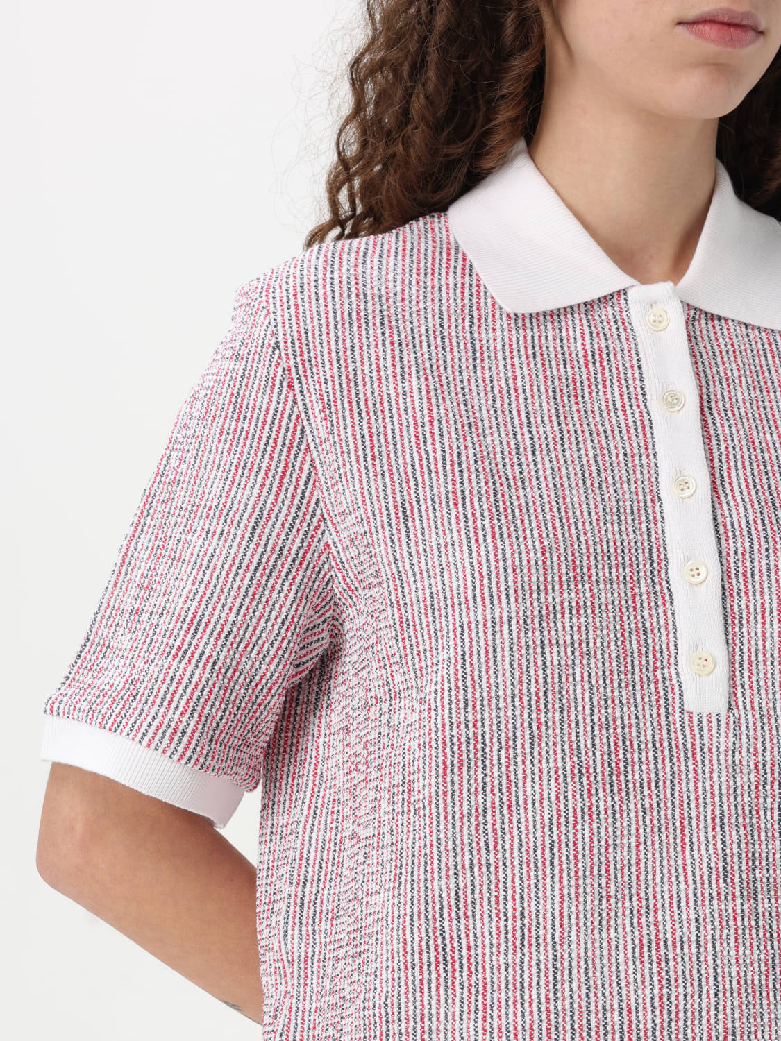 Thom Browne｜DRESSES (FJD120A J0184 960) Oxford A Line Shirtdress | Thom Browne