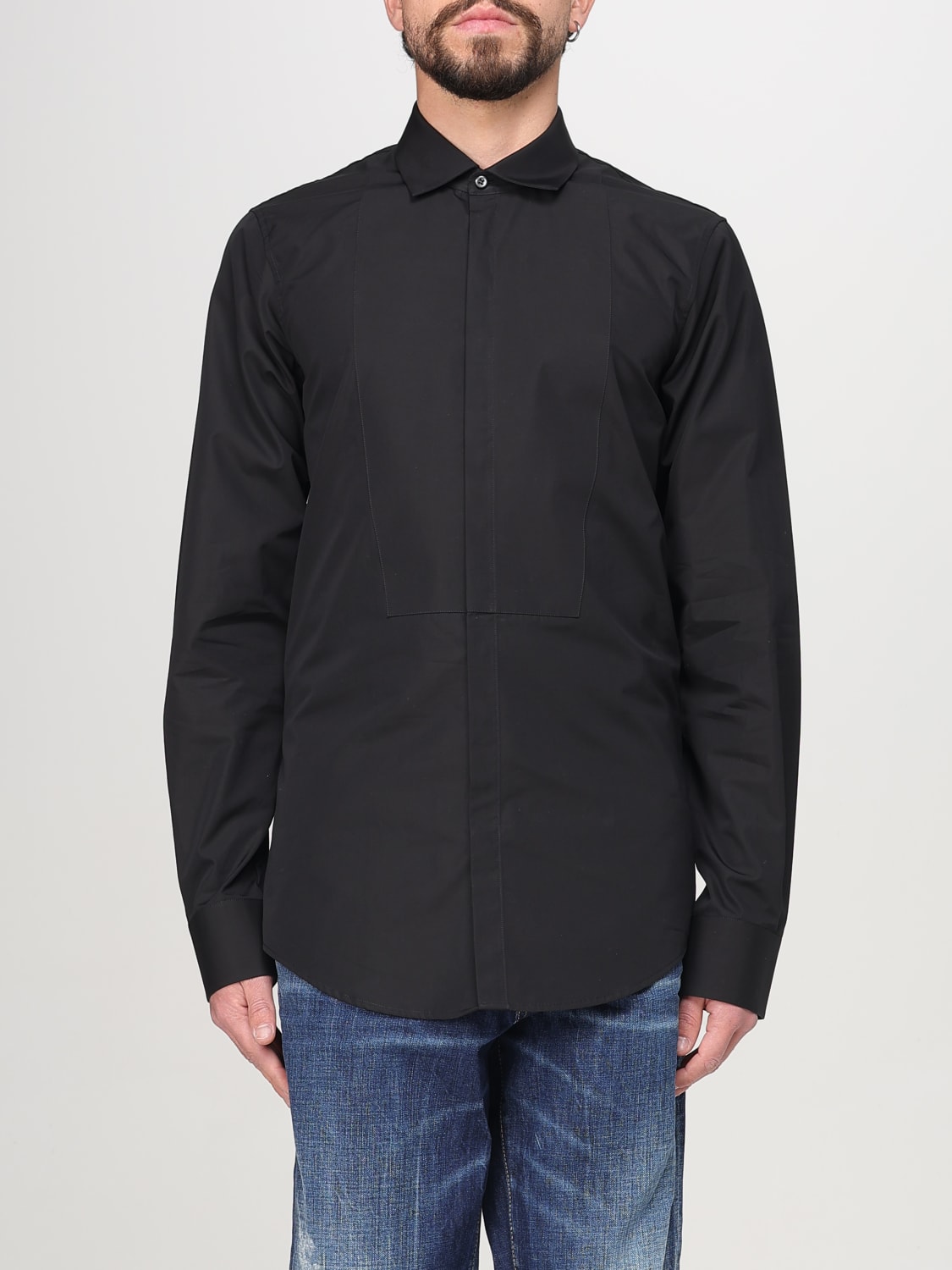 DSQUARED2 HEMD: Hemd herren Dsquared2, Schwarz - Img 1