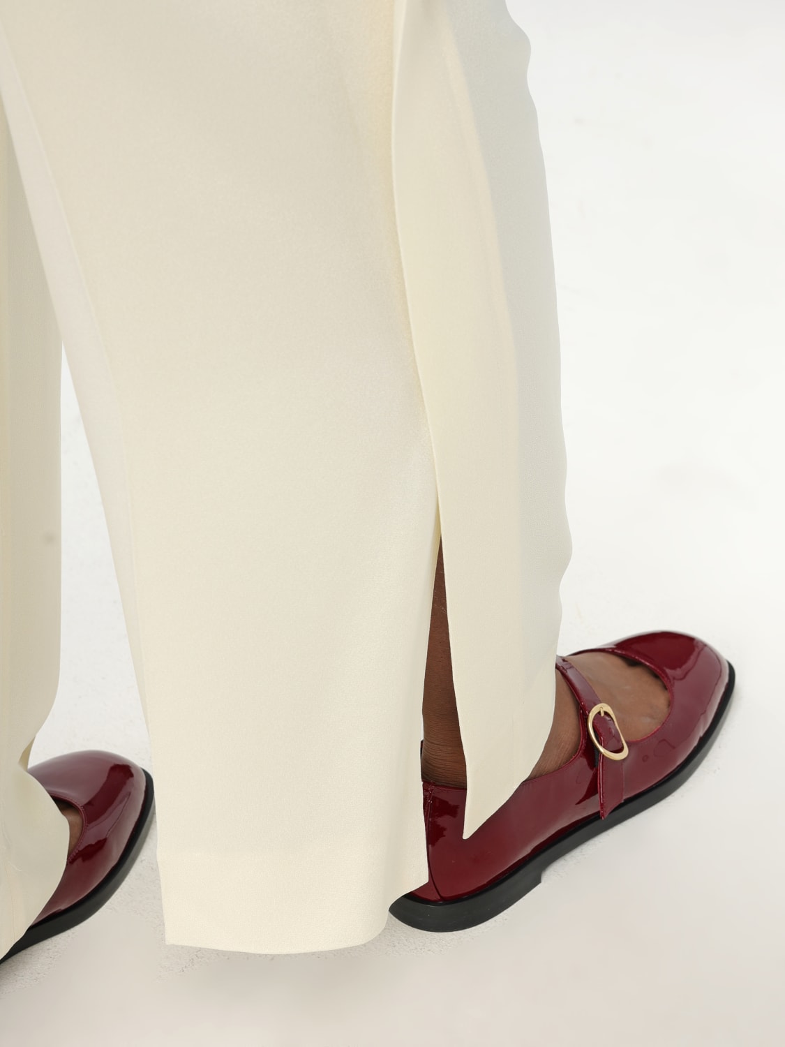 パンツ TOTEME Woman Pants White 251WRB4483FB0344 070 TOTEME: Pants woman - White | Toteme pants 251WRB4483FB0344