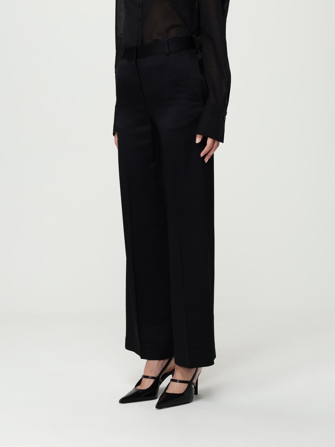 TOTEME PANTALON: Pantalon femme Toteme, Noir - Img 3