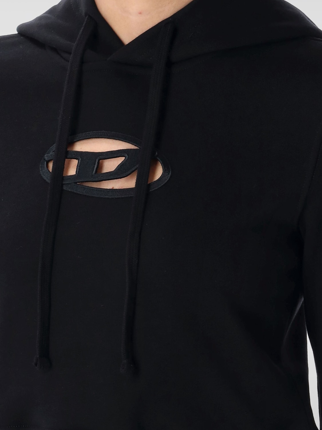 DIESEL SWEATSHIRT: Sweatshirt woman Diesel, Black - Img 3