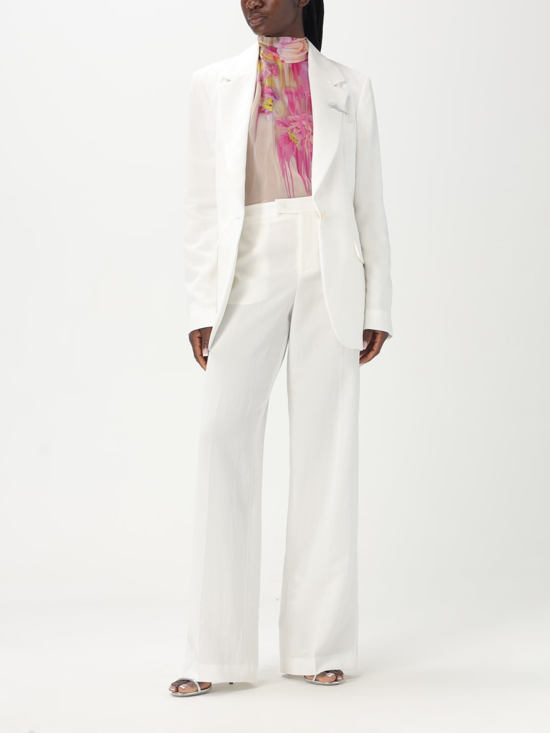 パンツ BLUMARINE Woman Pants White 2P174A N0102 BLUMARINE: Pants woman - White | Blumarine pants 2P174A