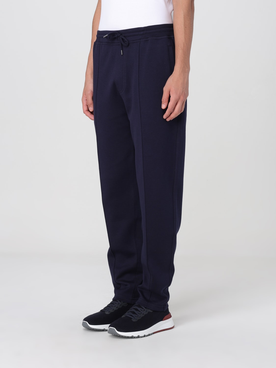 BRUNELLO CUCINELLI: Pants men - Blue | Brunello Cucinelli
