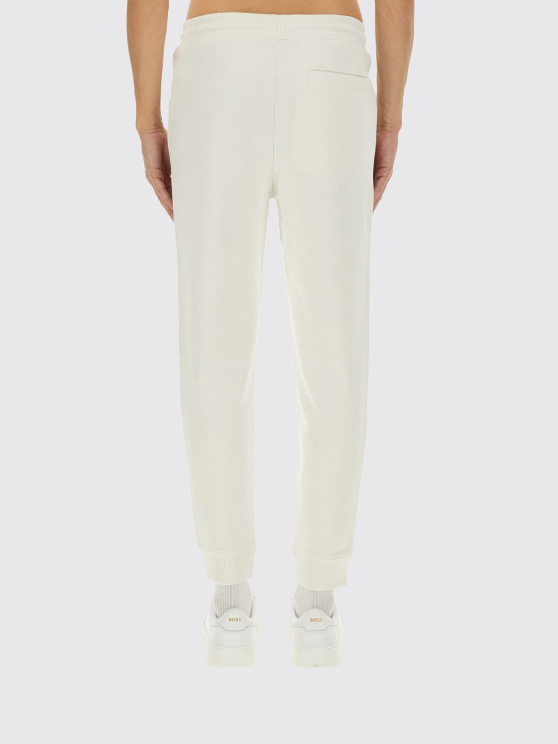 HUGO PANTS: Sweat men Hugo, White - Img 2