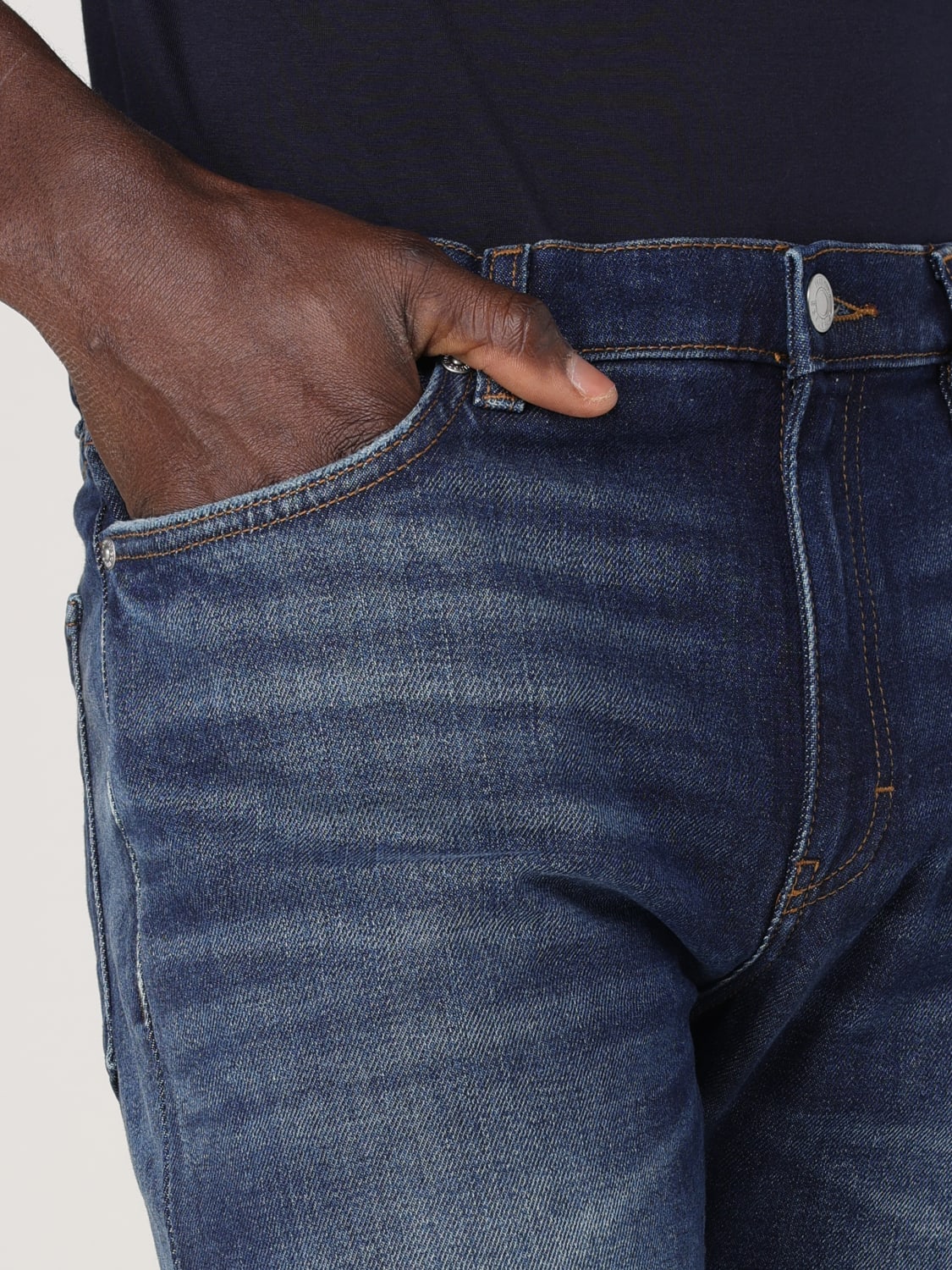 HUGO JEANS: Jeans men Hugo, Blue - Img 3