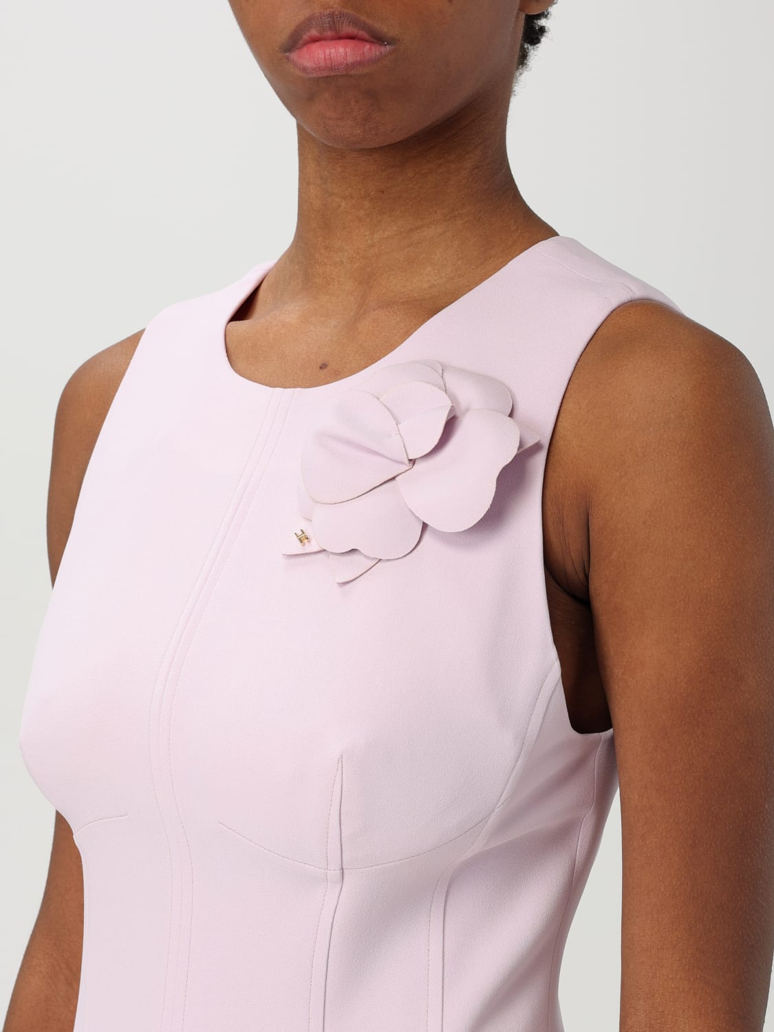 ワンピース ELISABETTA FRANCHI Woman Dress Quartz AB763 544 ELISABETTA FRANCHI: Dress woman - Quartz | Elisabetta