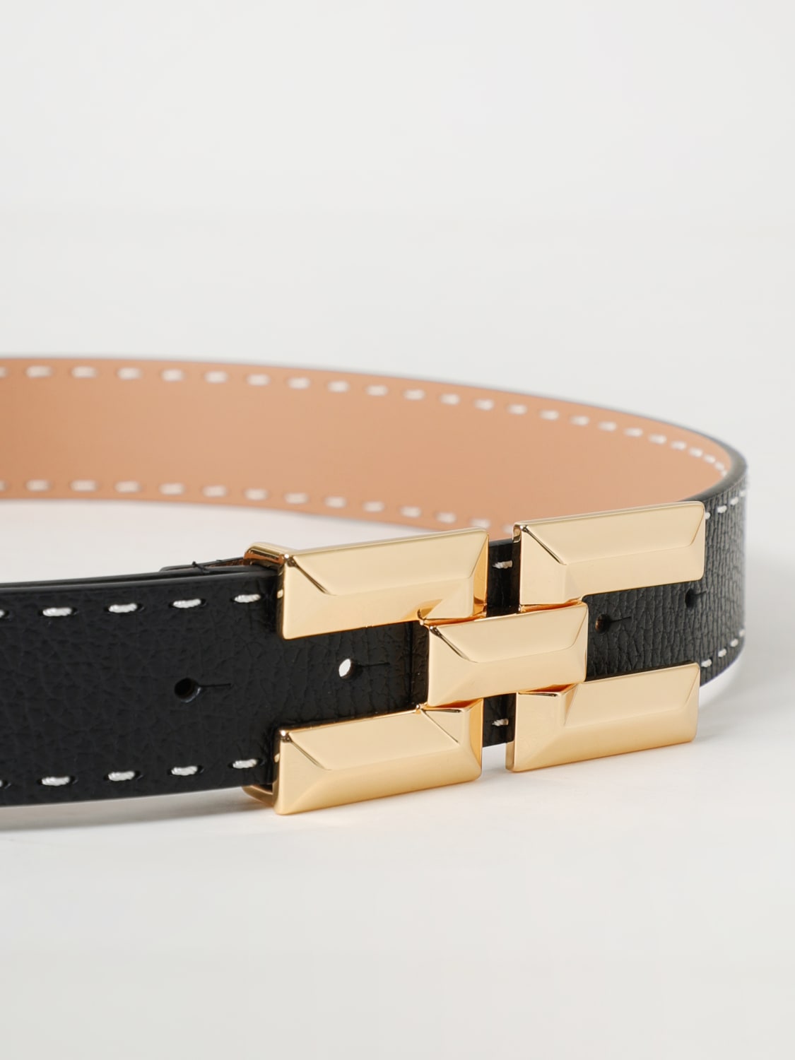 ELISABETTA FRANCHI BELT: Belt woman Elisabetta Franchi, Black - Img 2