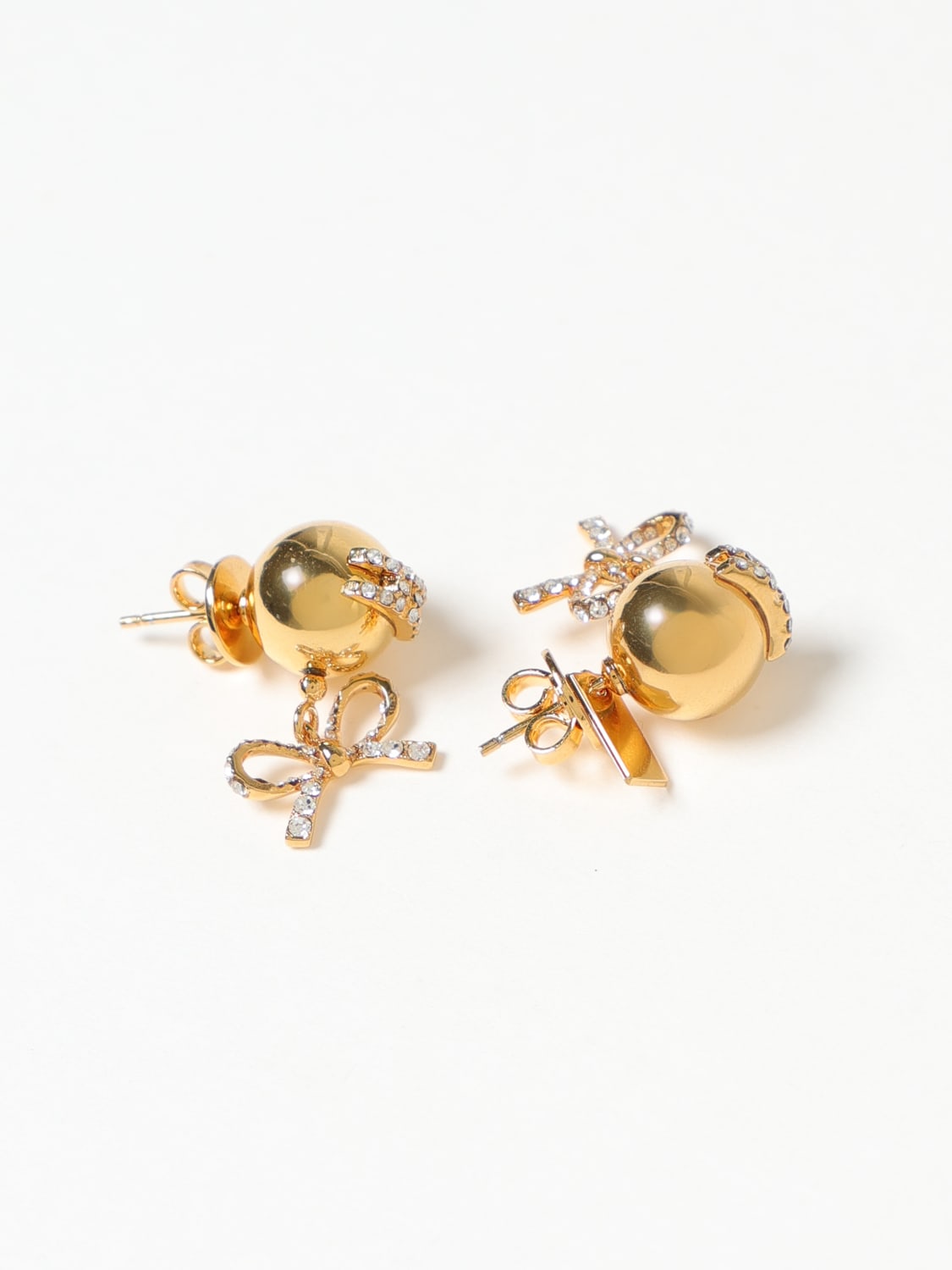 アクセサリーその他 ELISABETTA FRANCHI Woman Jewel Gold OR39A U95 ELISABETTA FRANCHI: Orecchini in ottone con fiocco di strass