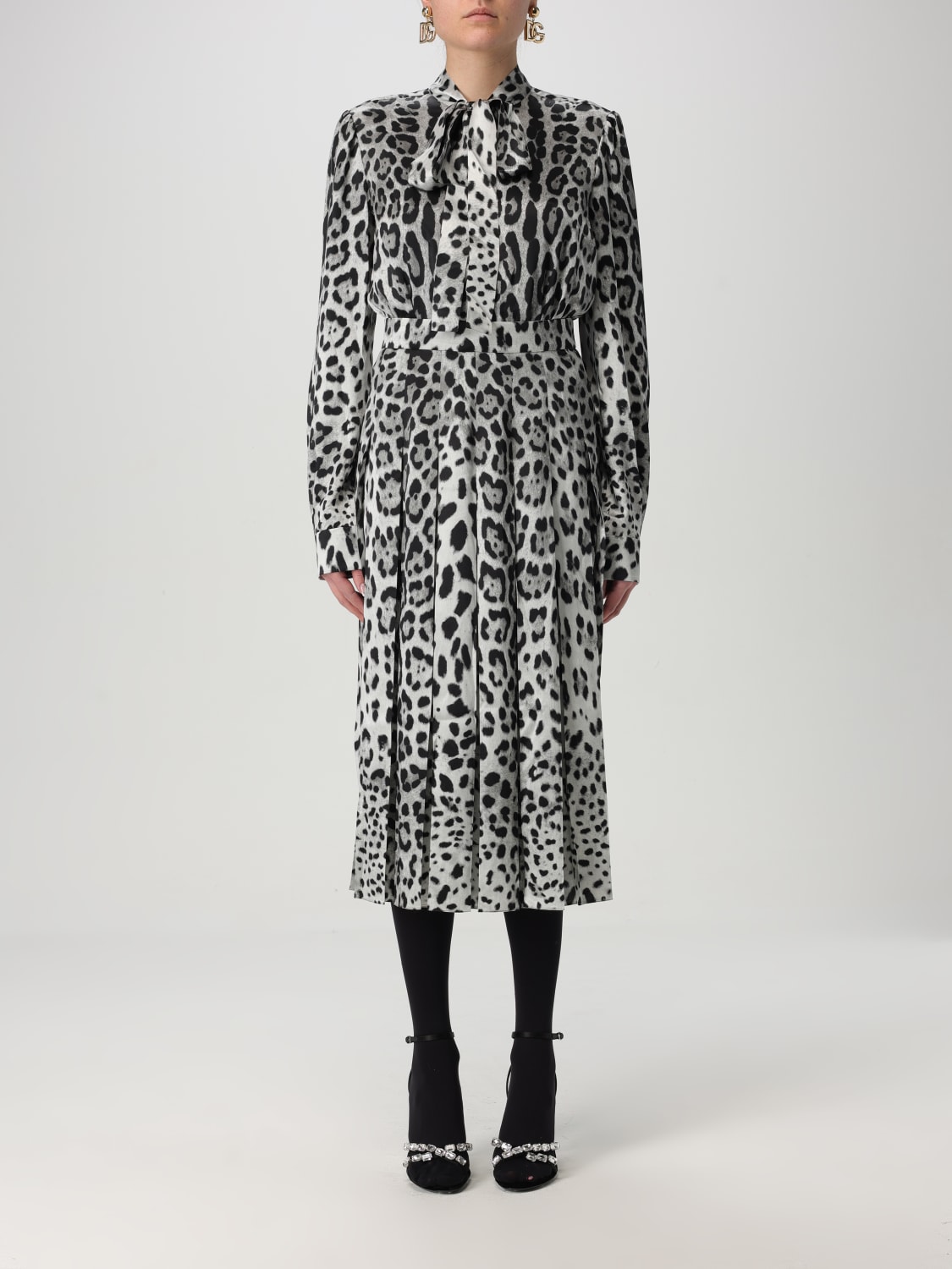 DOLCE & GABBANA ROBE: Robes femme Dolce & Gabbana, Noir - Img 1