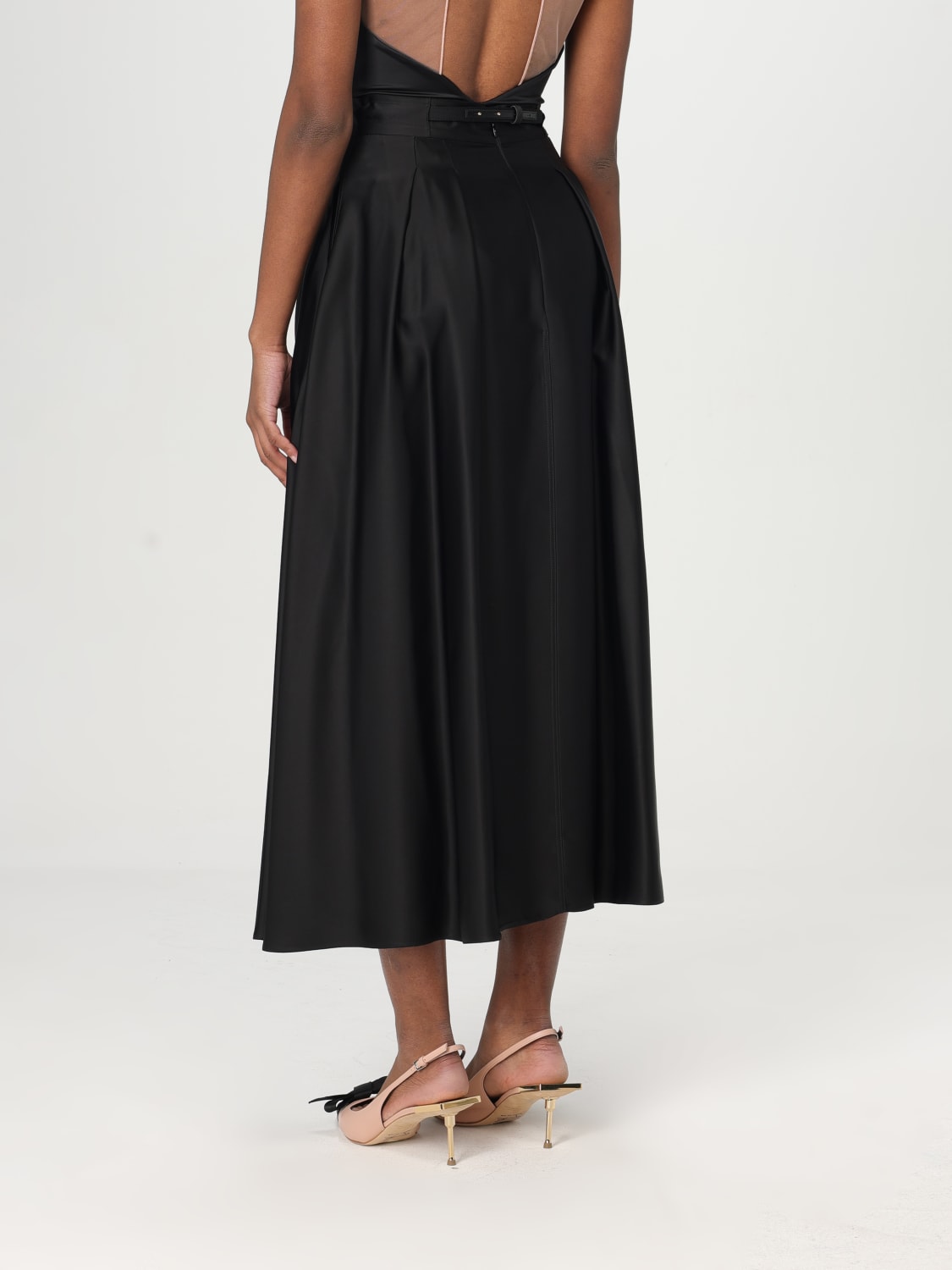 スカート ELISABETTA FRANCHI Woman Skirt Black GO118 110 ELISABETTA FRANCHI: Skirt woman - Black | Elisabetta Franchi