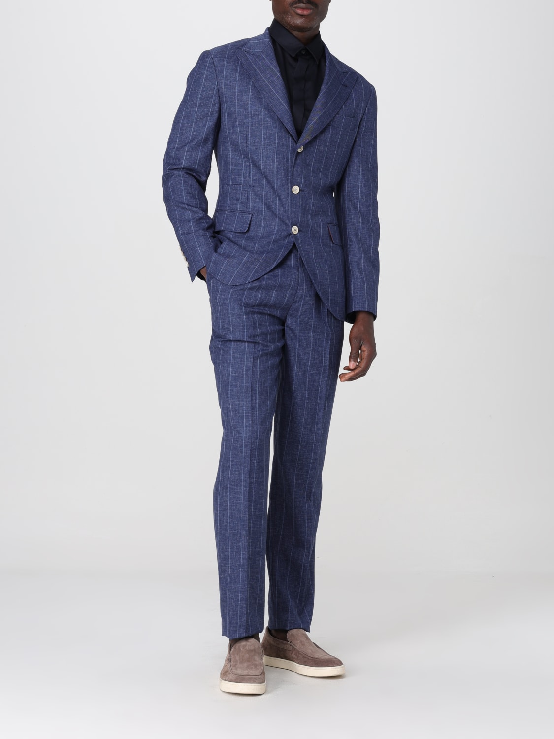 BRUNELLO CUCINELLI: men's dress - Blue | Brunello Cucinelli