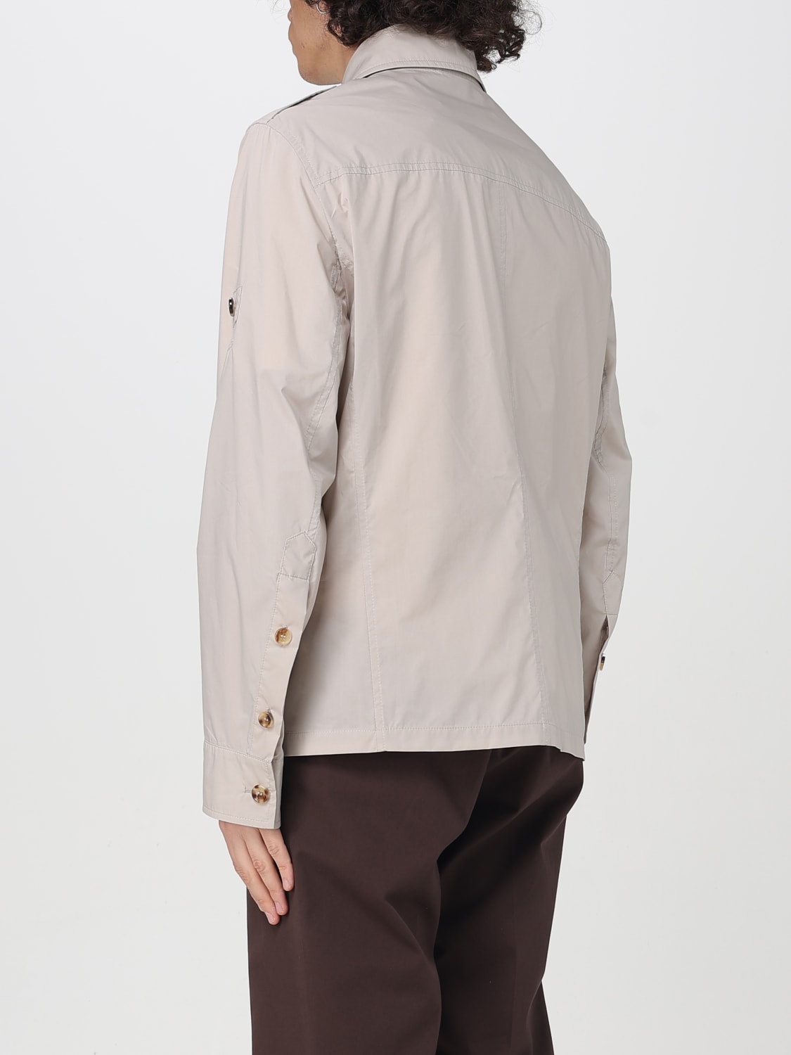 BRUNELLO CUCINELLI: Jacket men - Beige | Brunello Cucinelli