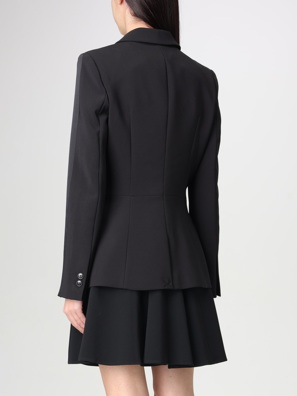 ELISABETTA FRANCHI: Blazer woman - Black | Elisabetta