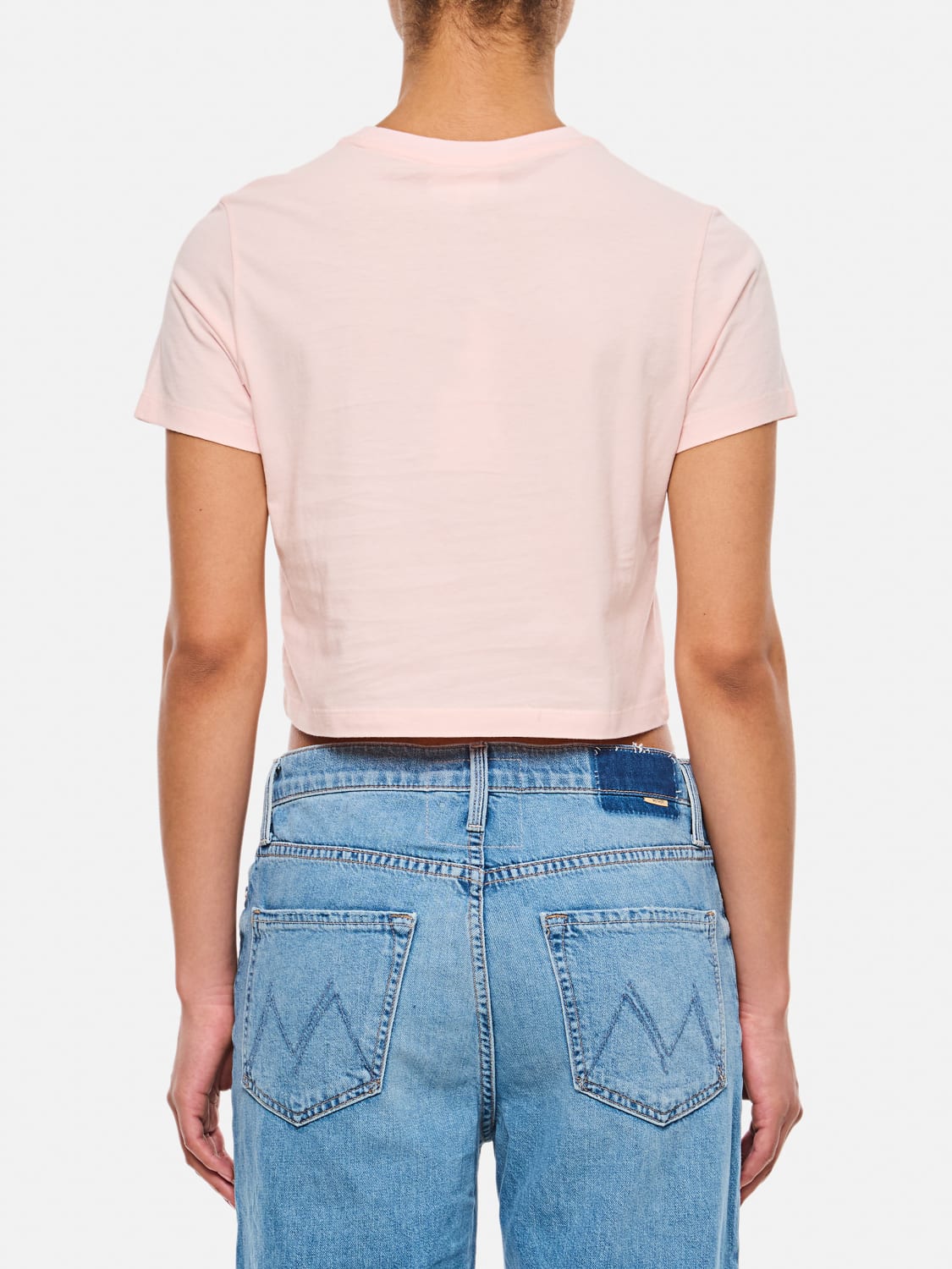 MAISON KITSUNÉ ピンクリブTシャツ XS ow00124kj0134-p476_1_1.jpg