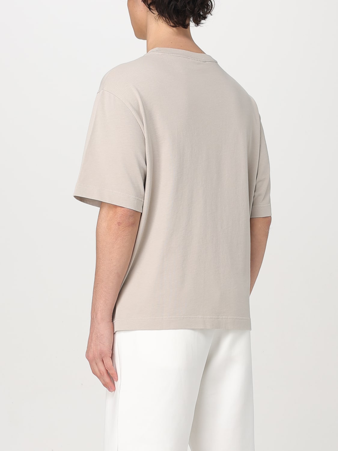 Tシャツ・カットソー MAISON KITSUNE Men T Shirts LM00107KJ01190119 BEIGE Maison Kitsune MAISON KITSUNE Men T-Shirts LM00107