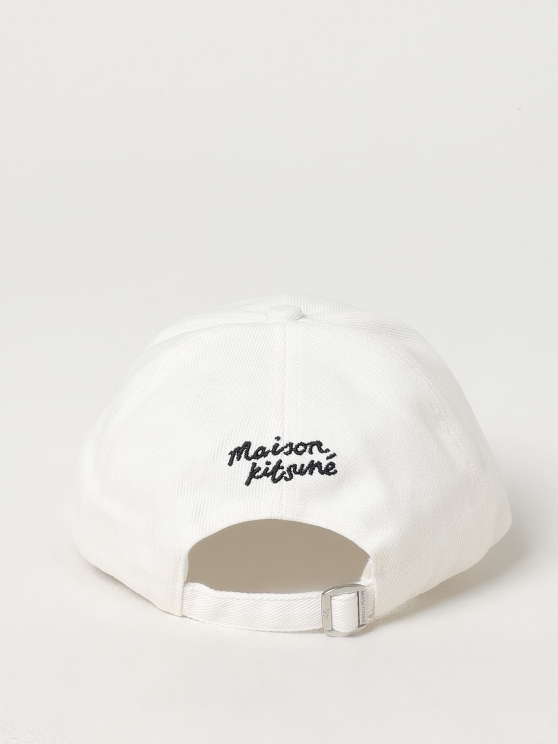 MAISON KITSUNÉ HAT: Hat men Maison KitsunÉ, White - Img 3