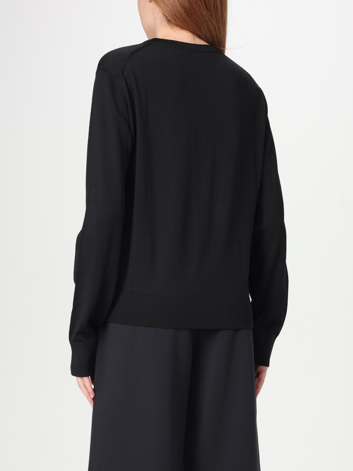 MAISON KITSUNÉ MAGLIA: Pullover Maison Kitsuné in lana , Nero - Img 2