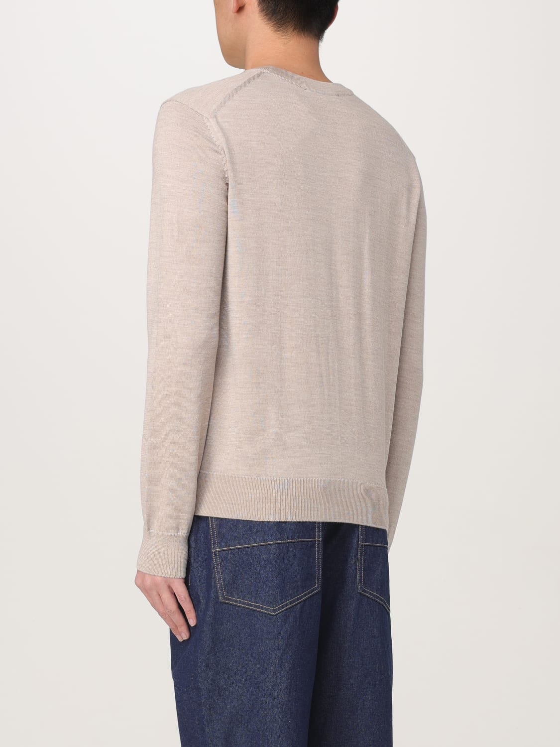 MAISON KITSUNÉ СВИТЕР: Свитер Мужское Maison KitsunÉ, Серый - Img 2