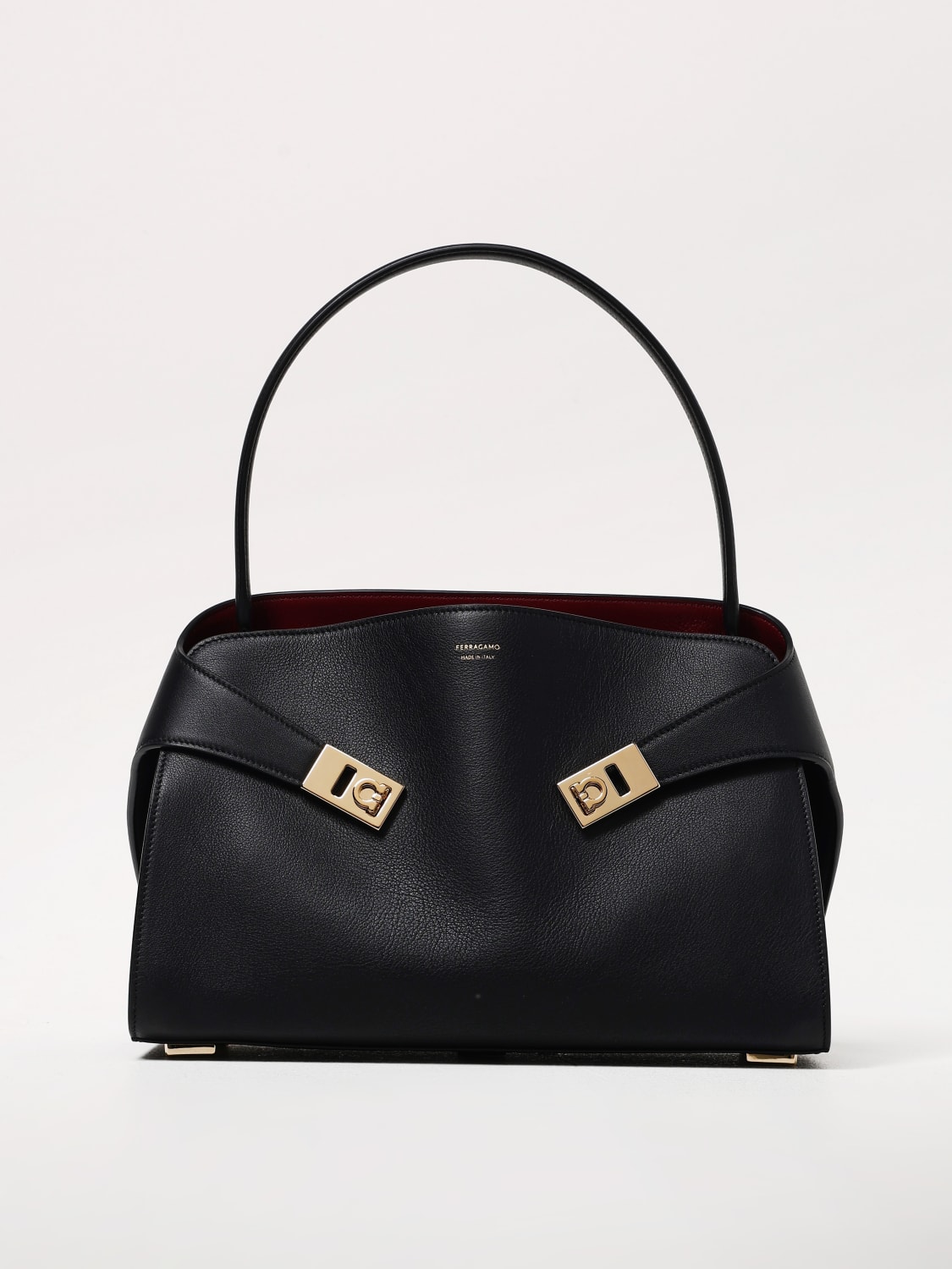 FERRAGAMO レディース ハンドバッグ FERRAGAMO：ハンドバッグ レディース - ブラック | GIGLIO.COM