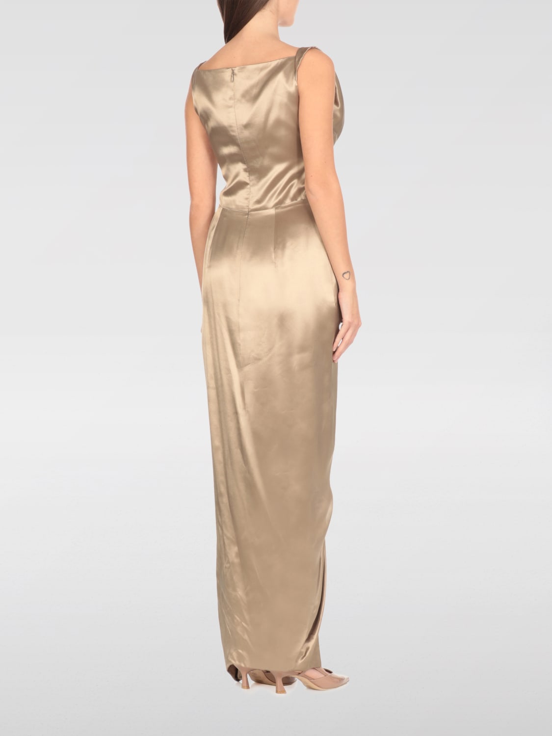 ワンピース VIVIENNE WESTWOOD Woman Dress Green 1101035BW0128 R401 VIVIENNE WESTWOOD Woman Dress Green 1101035BW0128 R401