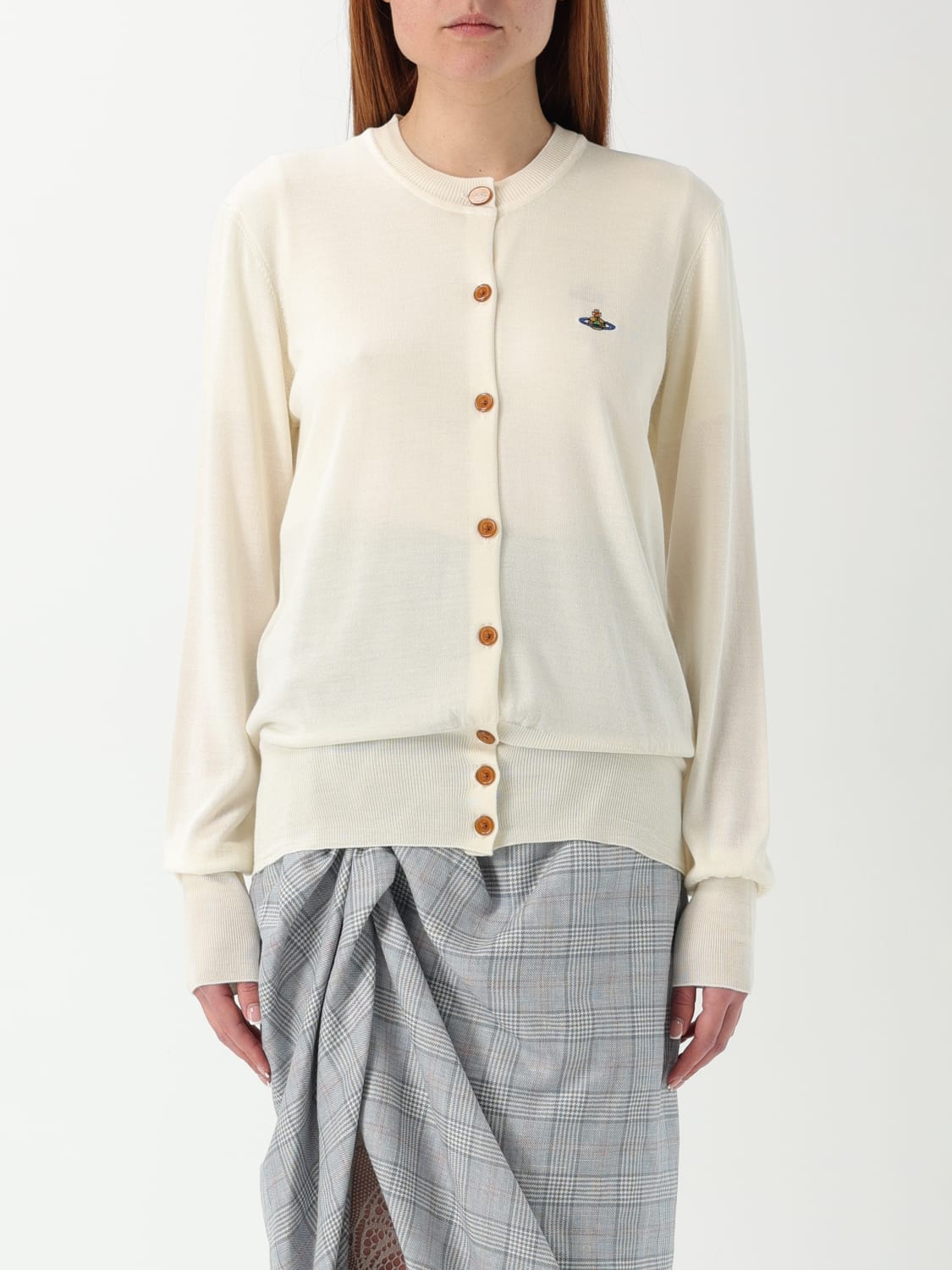 VIVIENNE WESTWOOD PULL: Top femme Vivienne Westwood, Blanc - Img 1