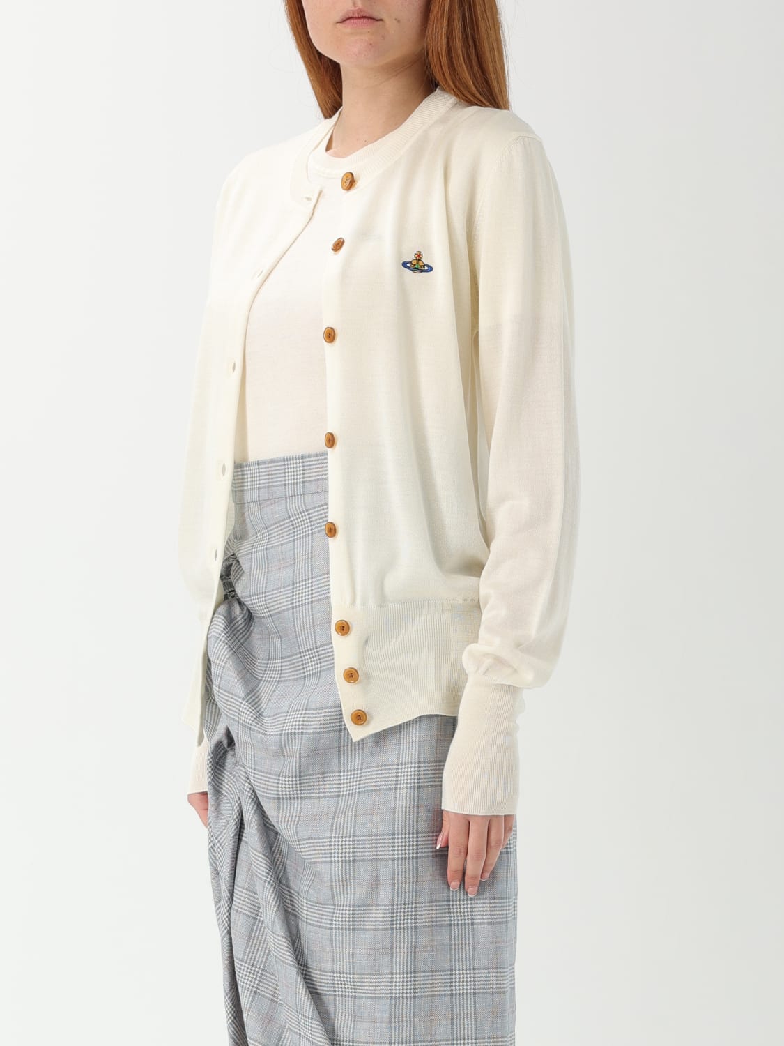 VIVIENNE WESTWOOD PULL: Top femme Vivienne Westwood, Blanc - Img 4