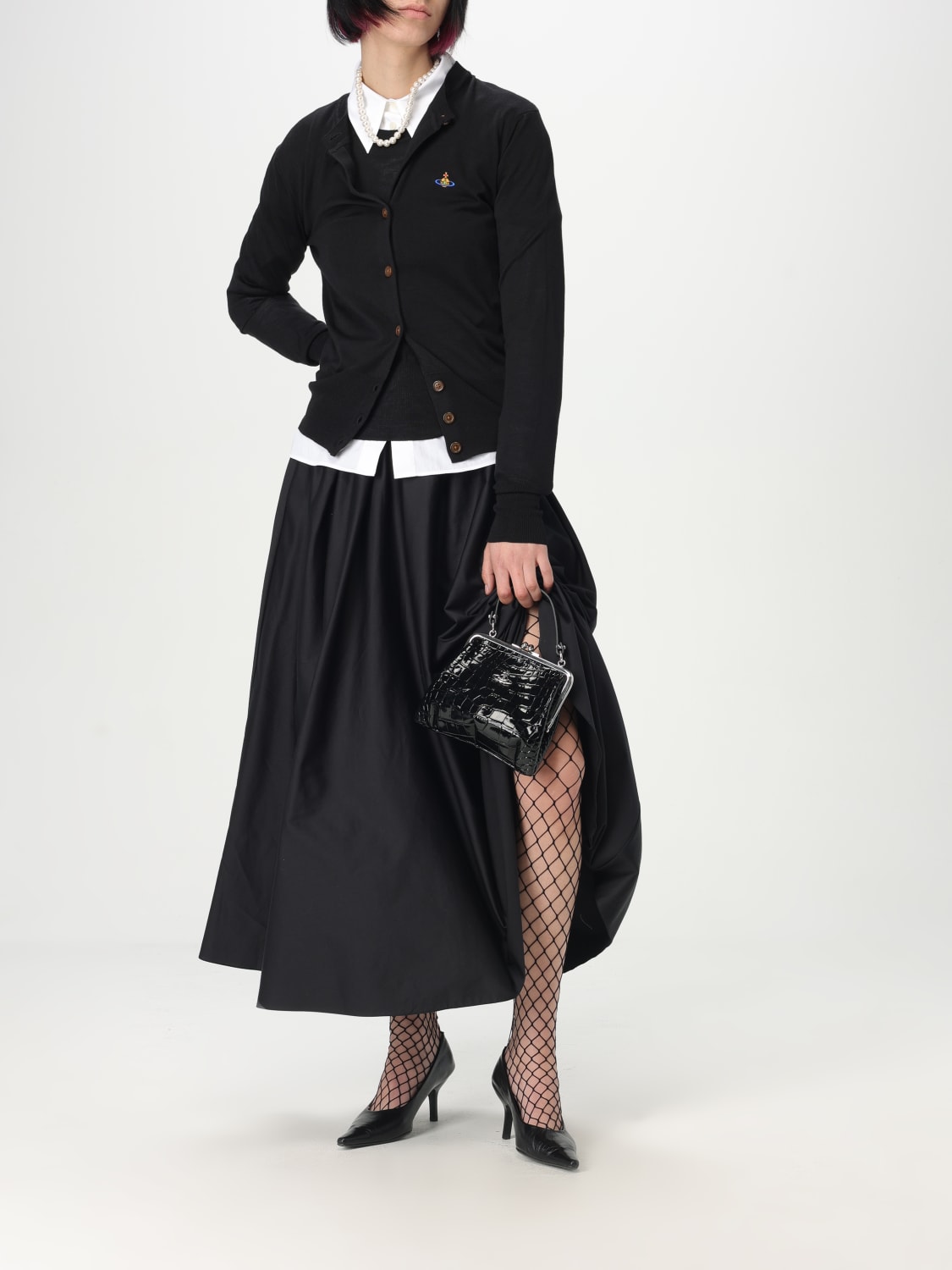 VIVIENNE WESTWOOD PULL: Top femme Vivienne Westwood, Noir - Img 2