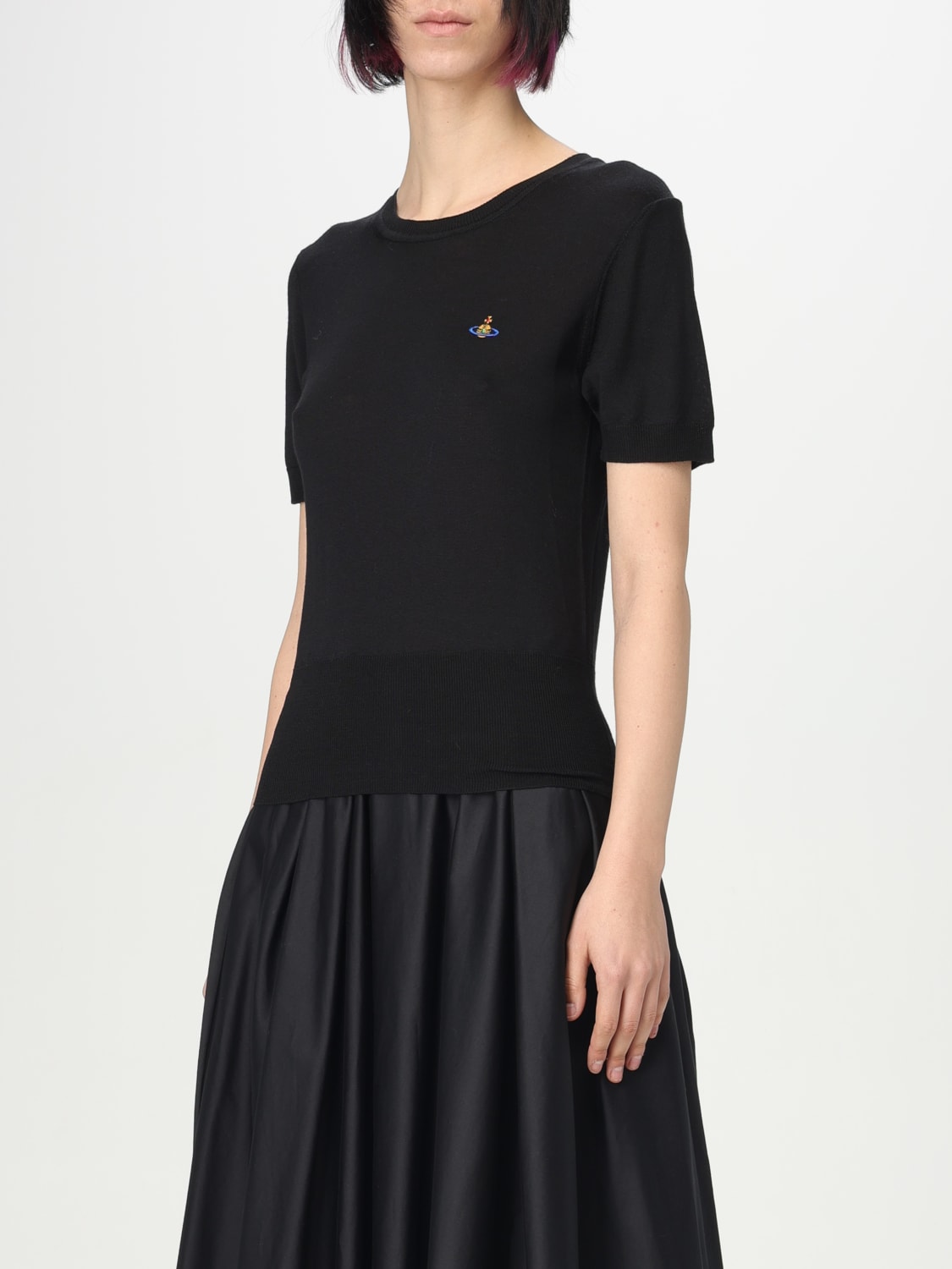 VIVIENNE WESTWOOD PULL: Top femme Vivienne Westwood, Noir - Img 4