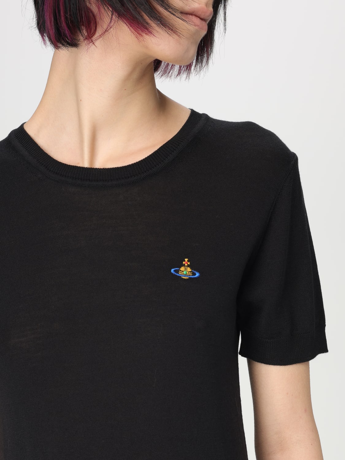 VIVIENNE WESTWOOD PULL: Top femme Vivienne Westwood, Noir - Img 5