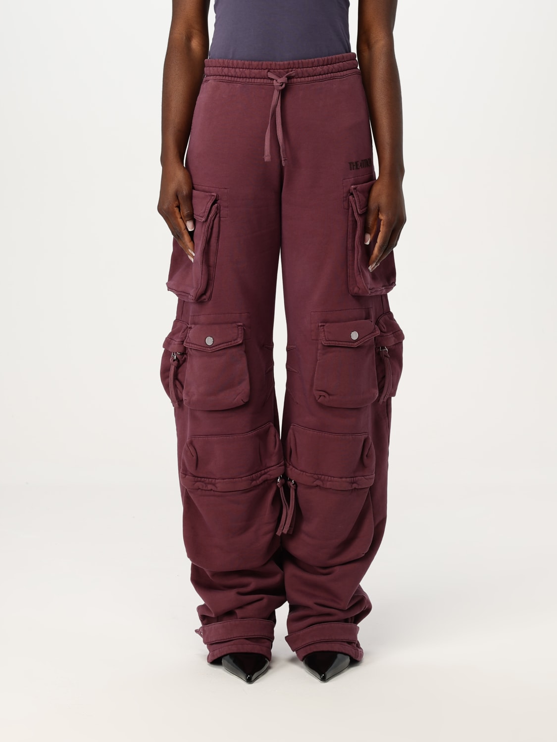 パンツ THE ATTICO Woman Pants Violet 250WCP00260JJF003AA THE ATTICO: Pants woman - Violet | The Attico pants