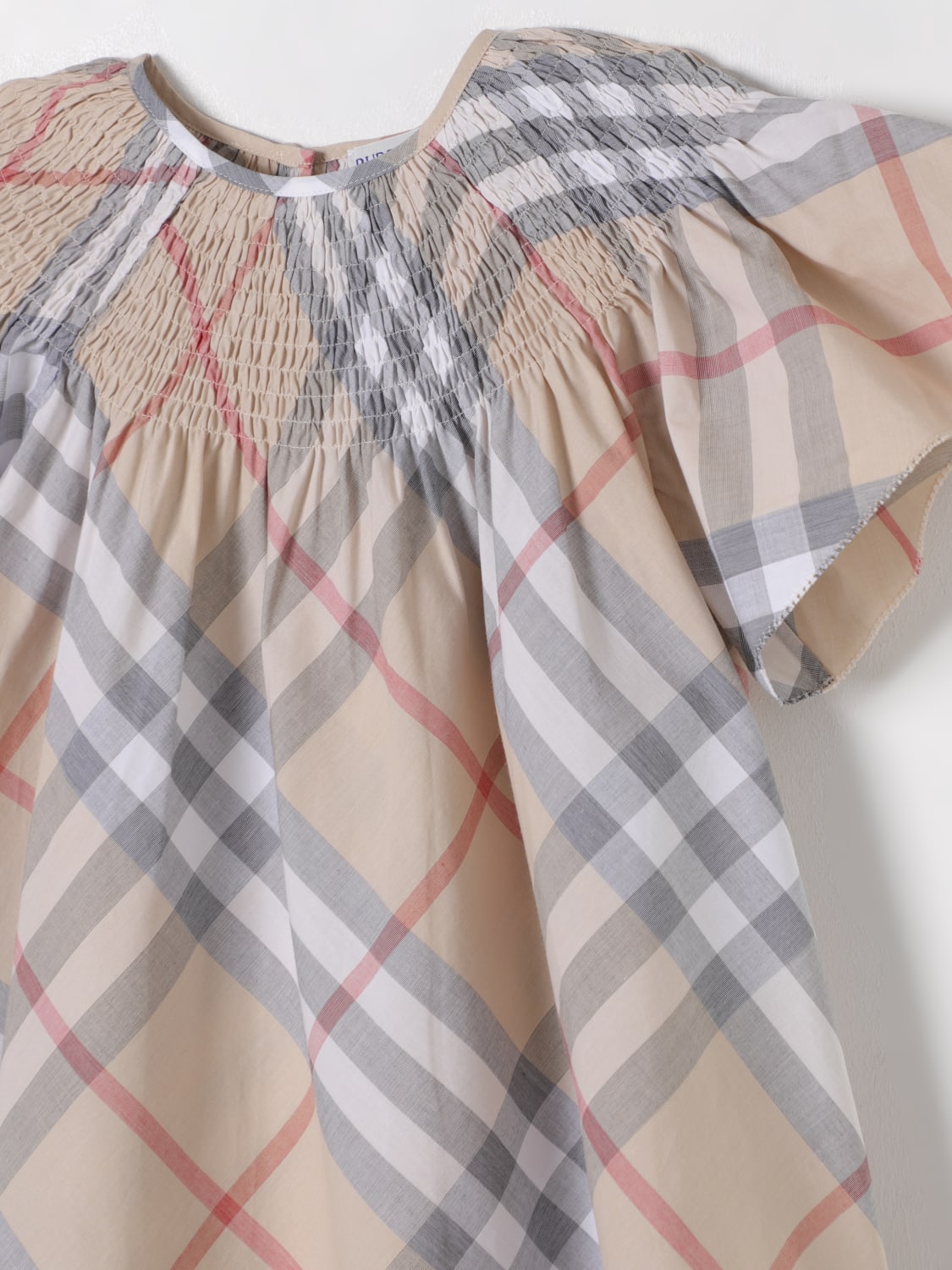 BURBERRY ROBE: Robe enfant Burberry, Beige - Img 3