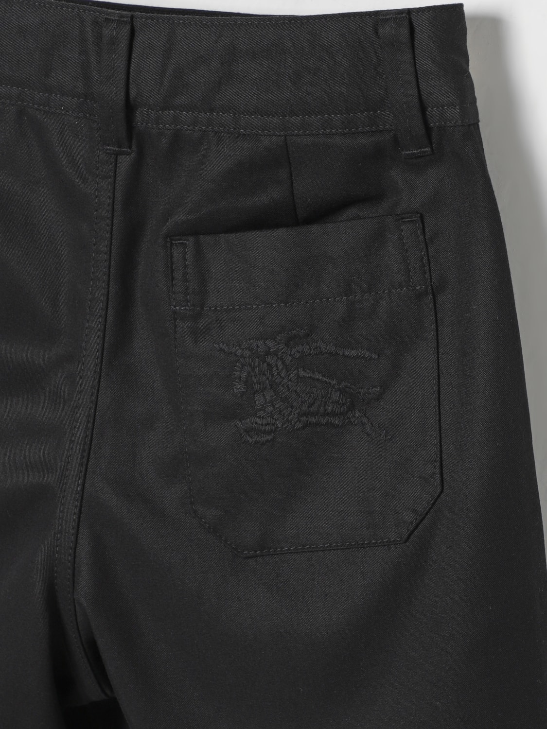 BURBERRY SHORTS: Hose kinder Burberry, Schwarz - Img 3