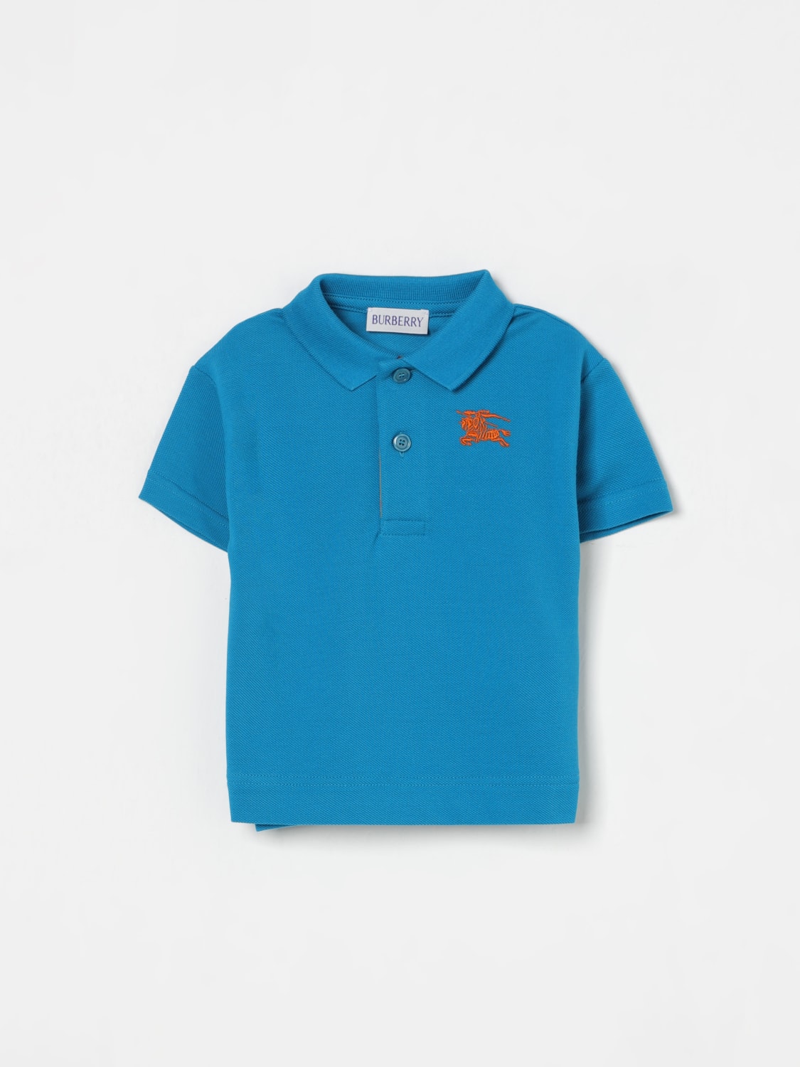 BURBERRY SWEATER: Romper kids Burberry, Blue - Img 1