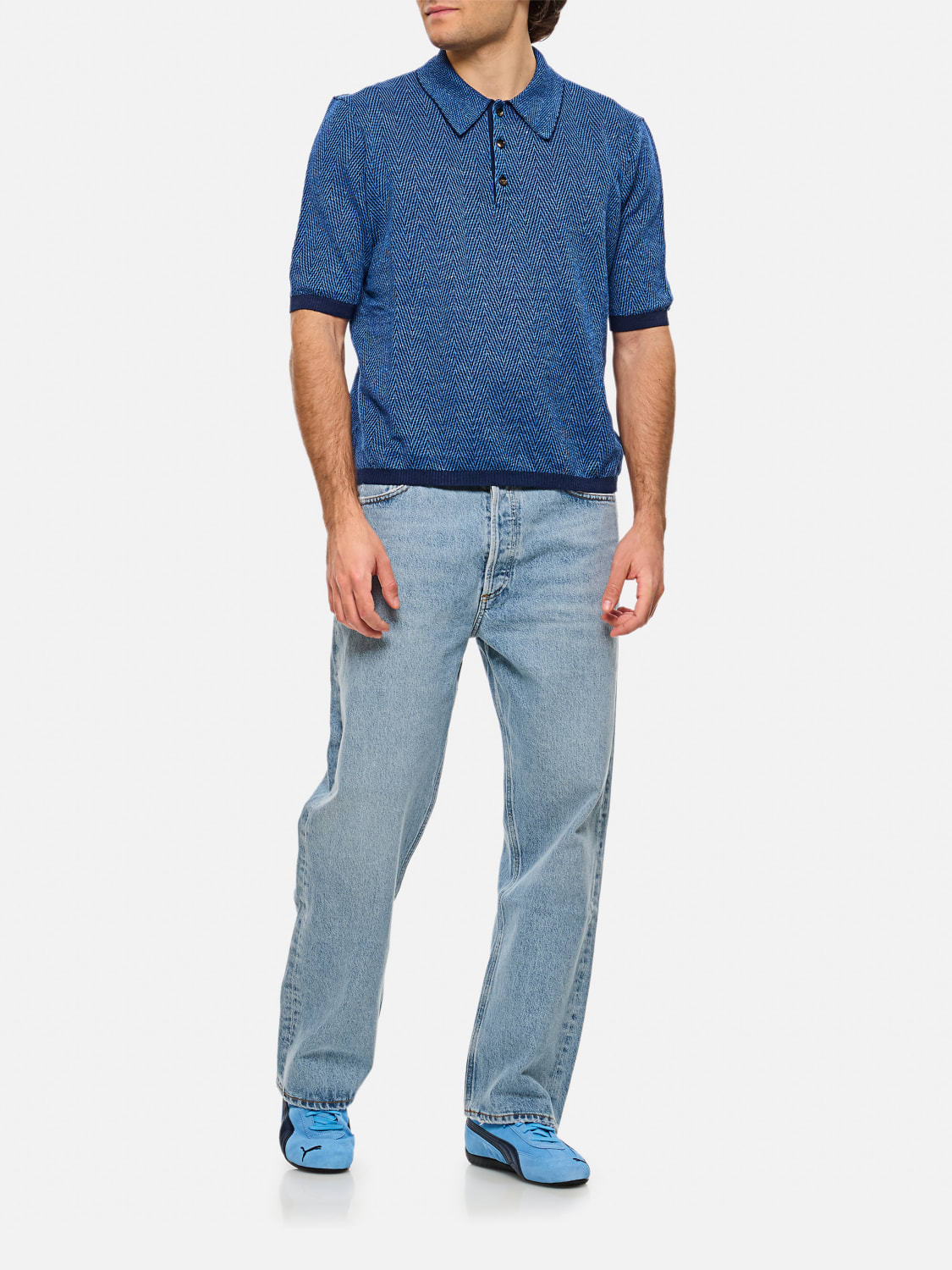 AGOLDE JEANS: Jeans men Agolde, Blue - Img 2