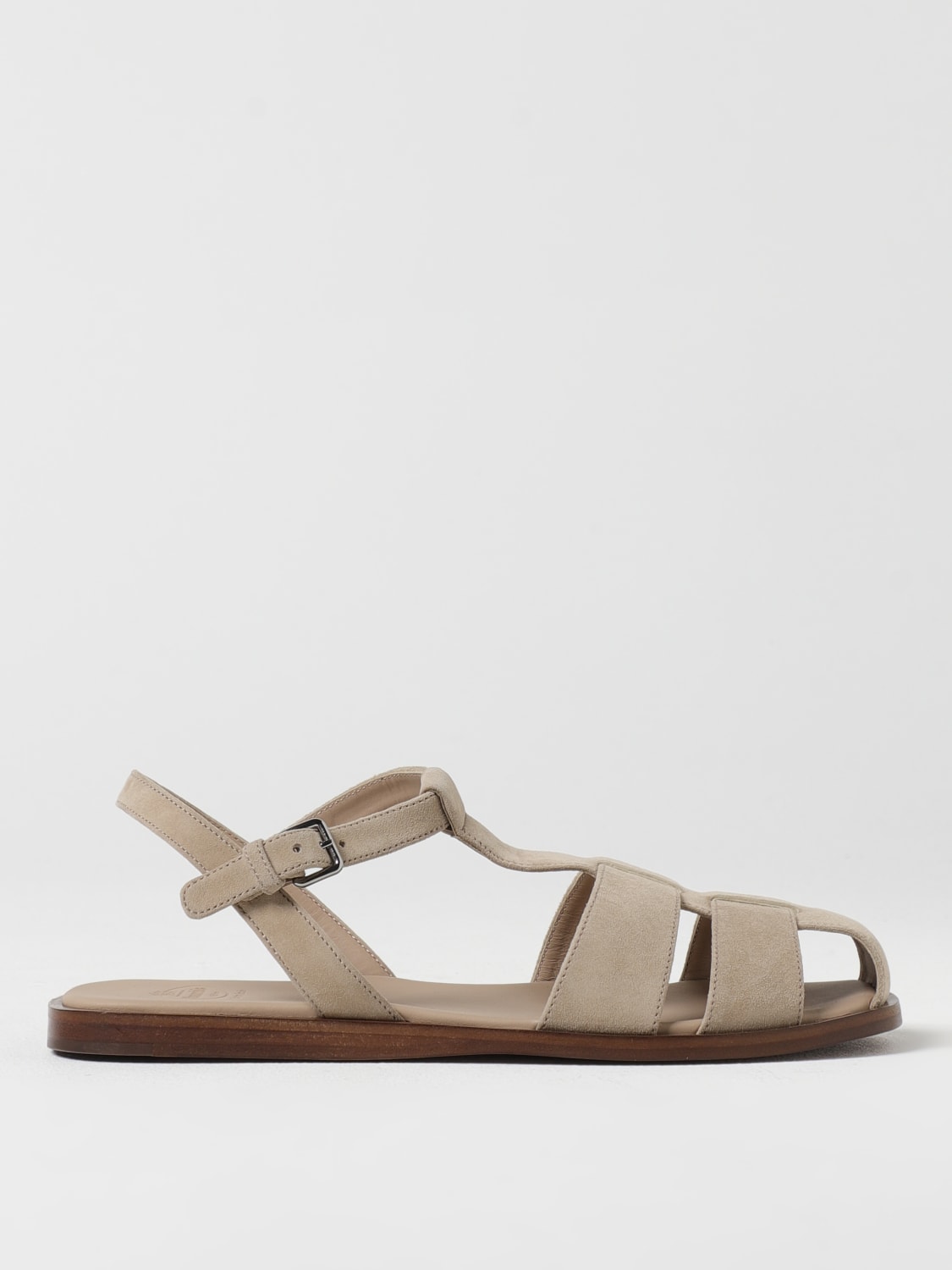 CHURCH'S: Heeled sandals woman - Sand | Church's flat sandal