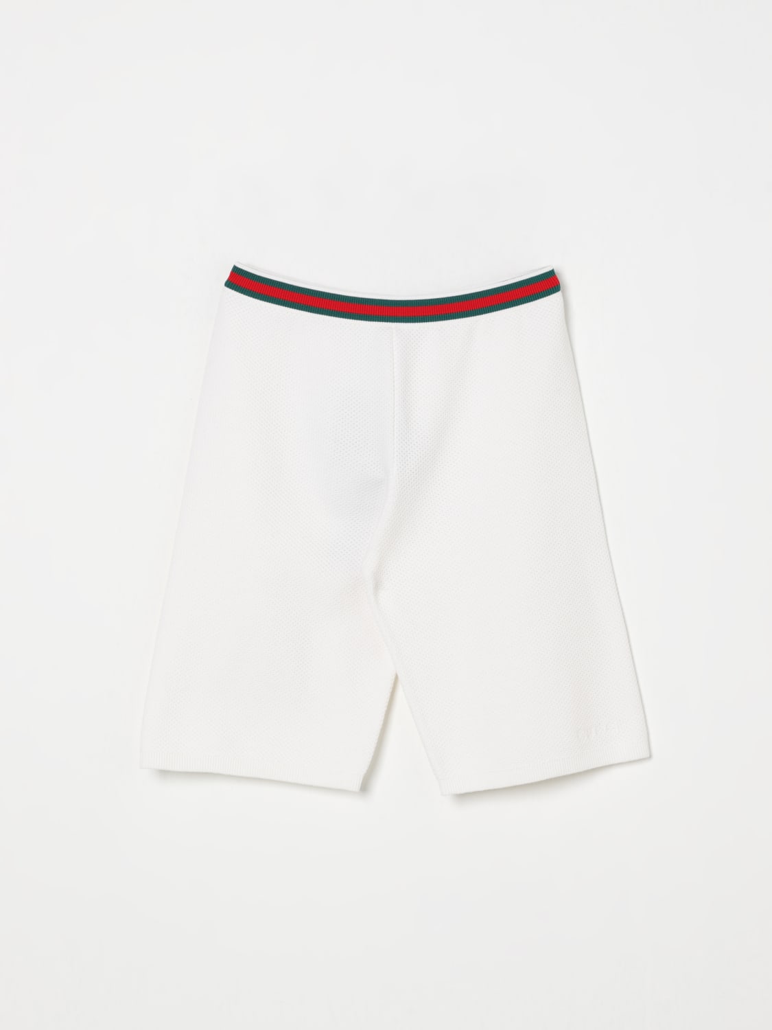 GUCCI SHORTS: Pants kids Gucci, White - Img 1