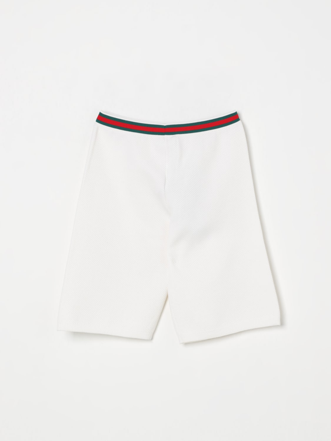 GUCCI SHORTS: Pants kids Gucci, White - Img 2