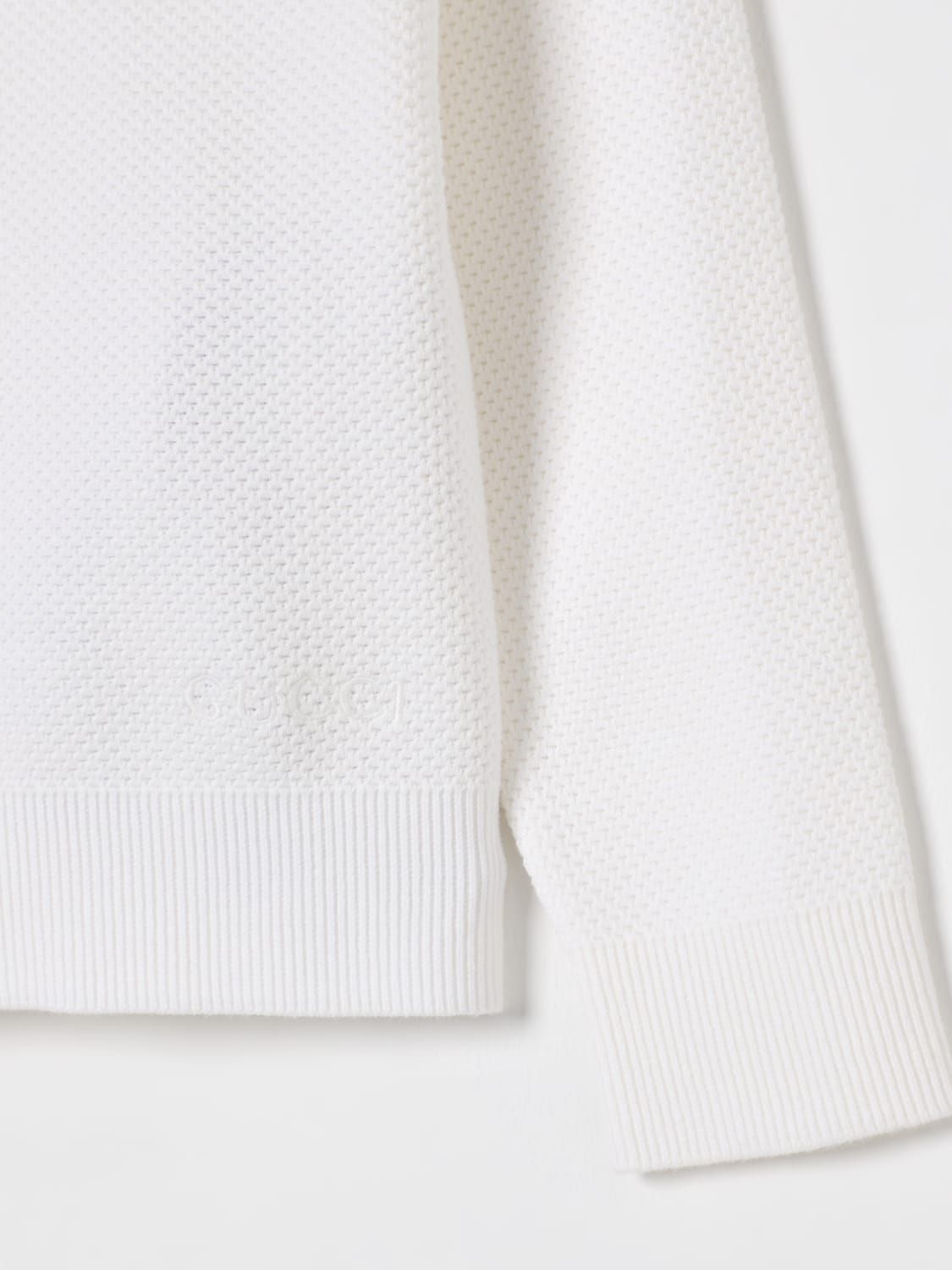 GUCCI PULLOVER: Pullover kinder Gucci, Weiß - Img 3