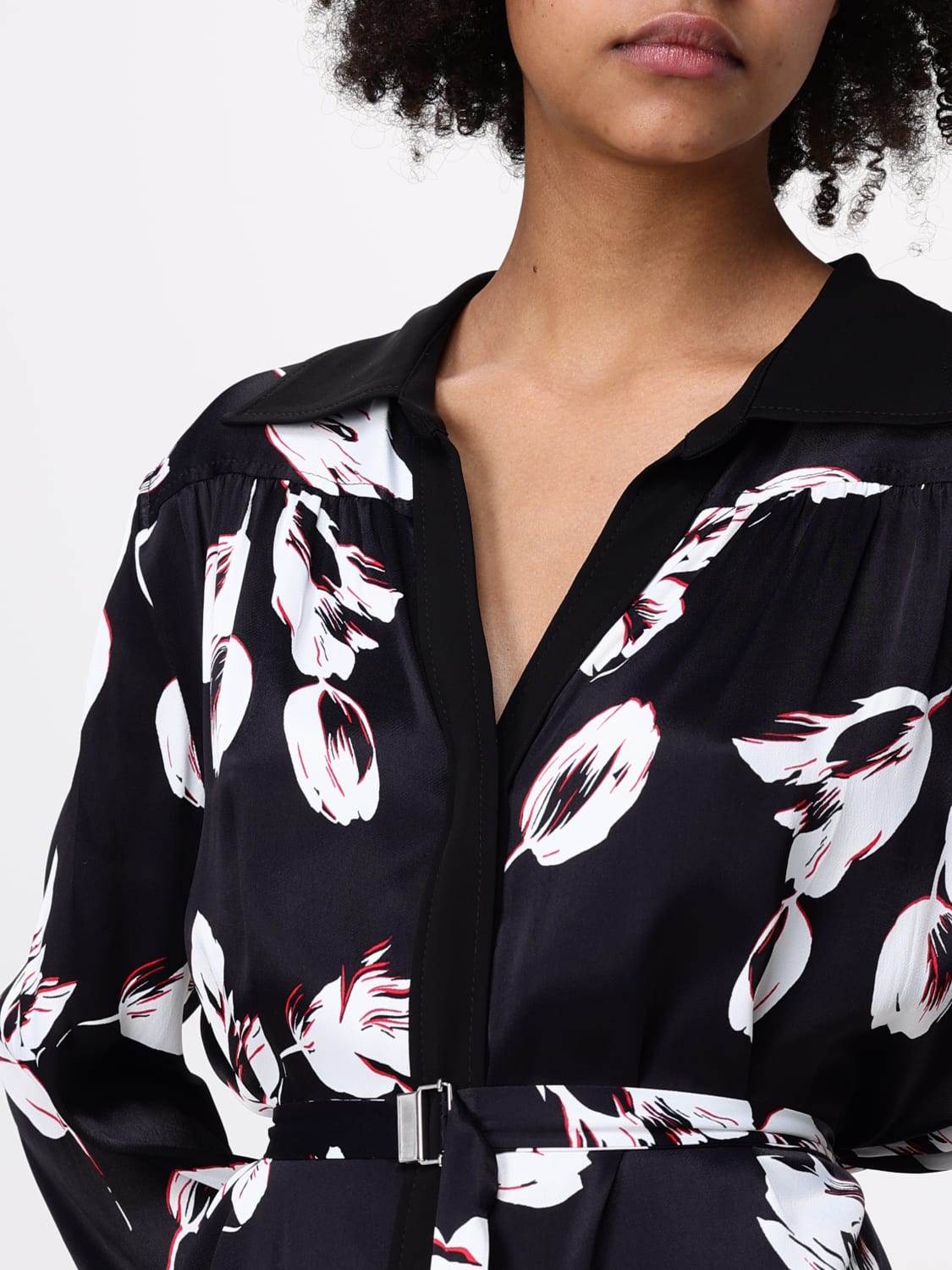 ワンピース BOSS Woman Dress Black 50530561 976 boss.jpg
