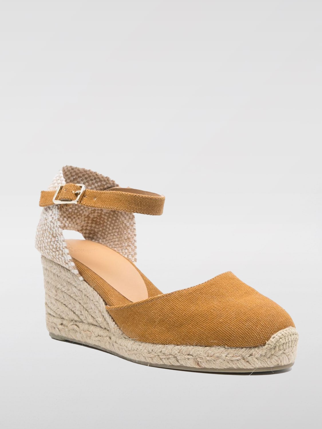 CASTAÑER ALPARGATA: Zapatos mujer CastaÑer, Naranja - Img 2