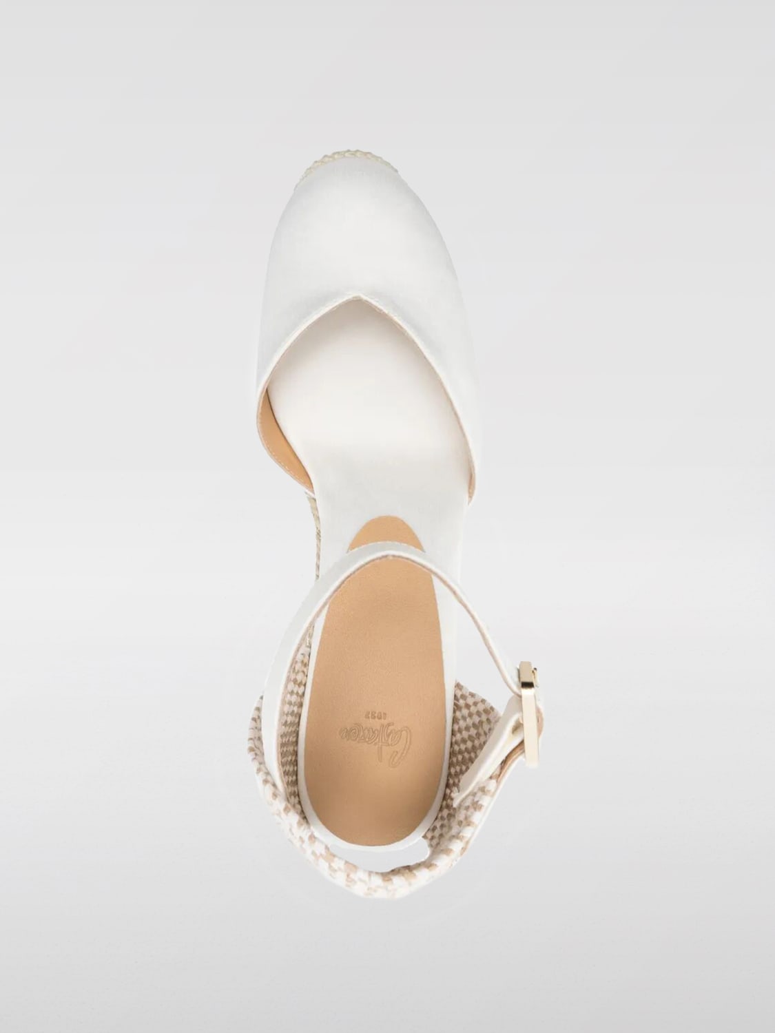 CASTAÑER ALPARGATA: Zapatos mujer CastaÑer, Blanco - Img 4