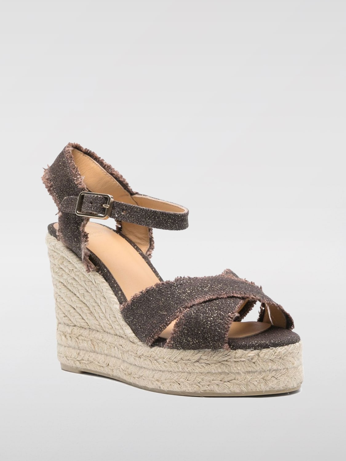 CASTAÑER SANDALIAS DE TACÓN: Zapatos mujer CastaÑer, Marrón - Img 2