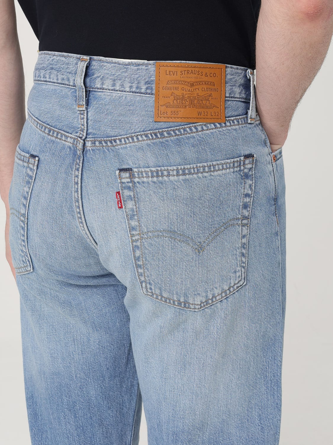 LEVI'S JEANS: Jeans men Levi's, Gnawed Blue - Img 3