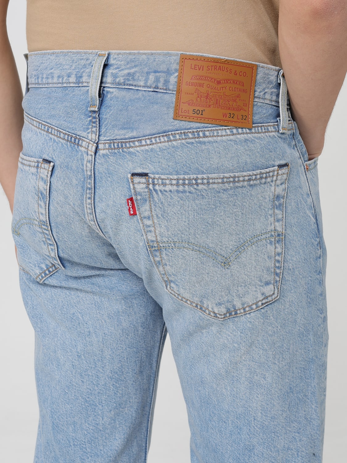 LEVI'S 牛仔裤: 牛仔裤 男士 Levi's, 蓝色 1 - Img 3