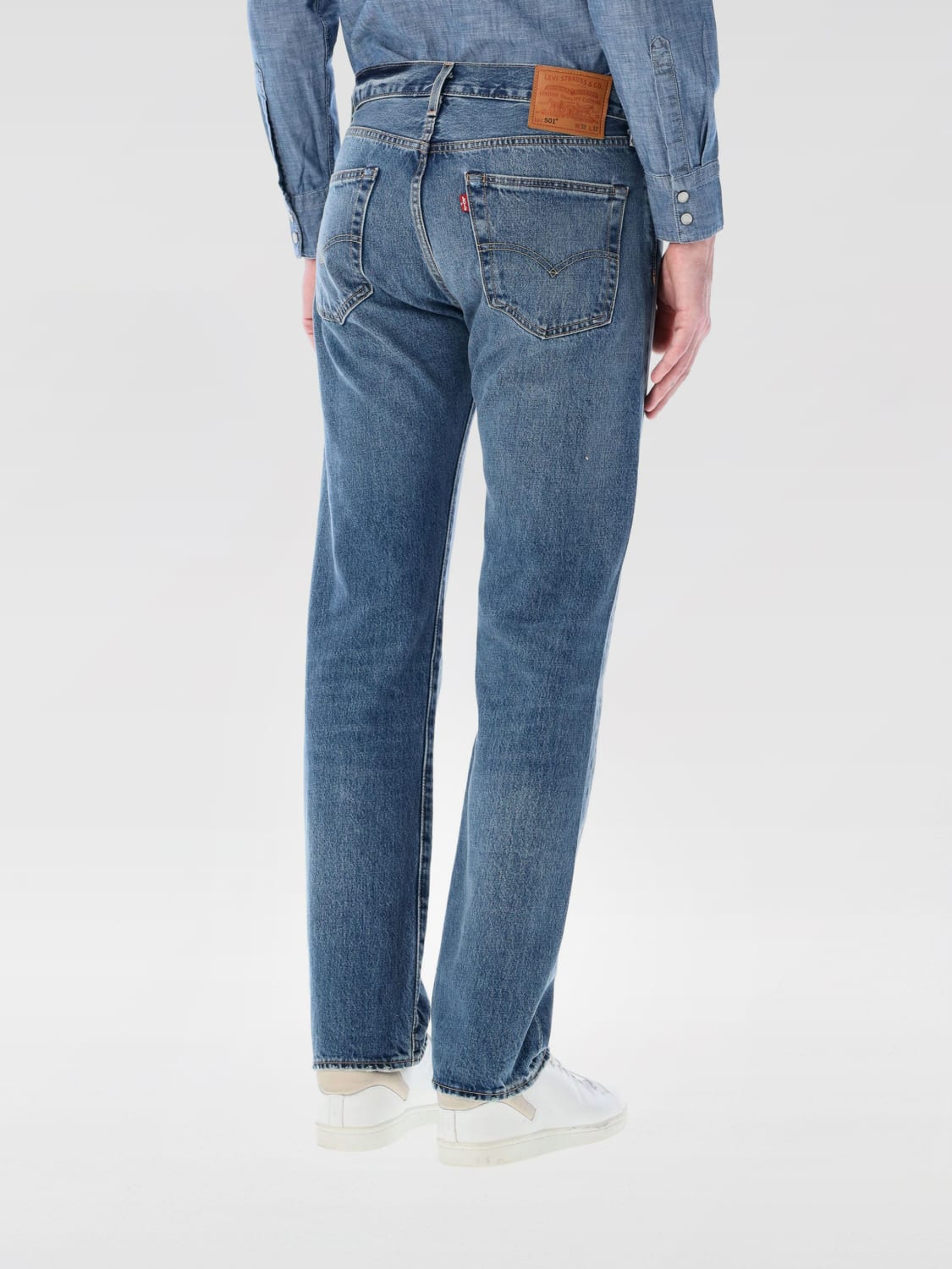LEVI'S JEANS: Jeans Levi's in denim , Blue 3 - Img 2