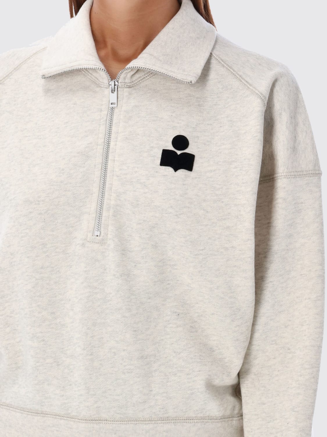 ISABEL MARANT ETOILE PULL: Pull femme Isabel Marant Etoile, Beige - Img 3