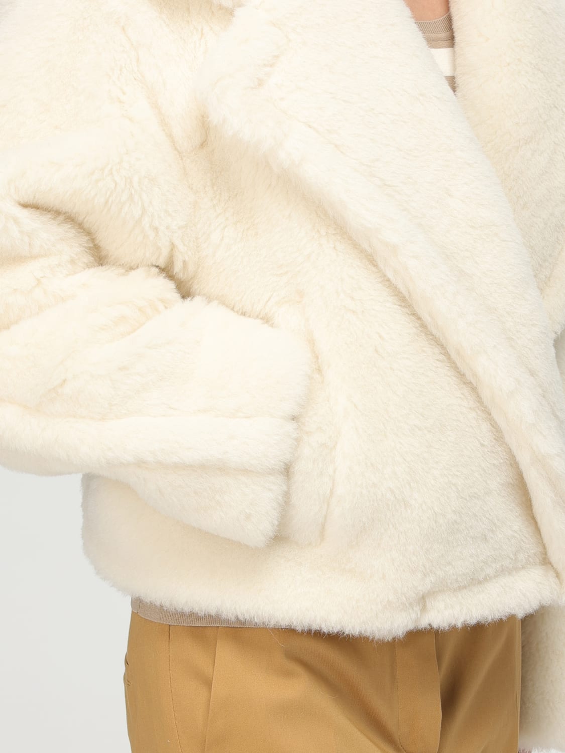 コート MAX MARA Woman Coat White 2511081061600 001 MAX MARA: Coat woman - White | Max Mara coat 2511081061600