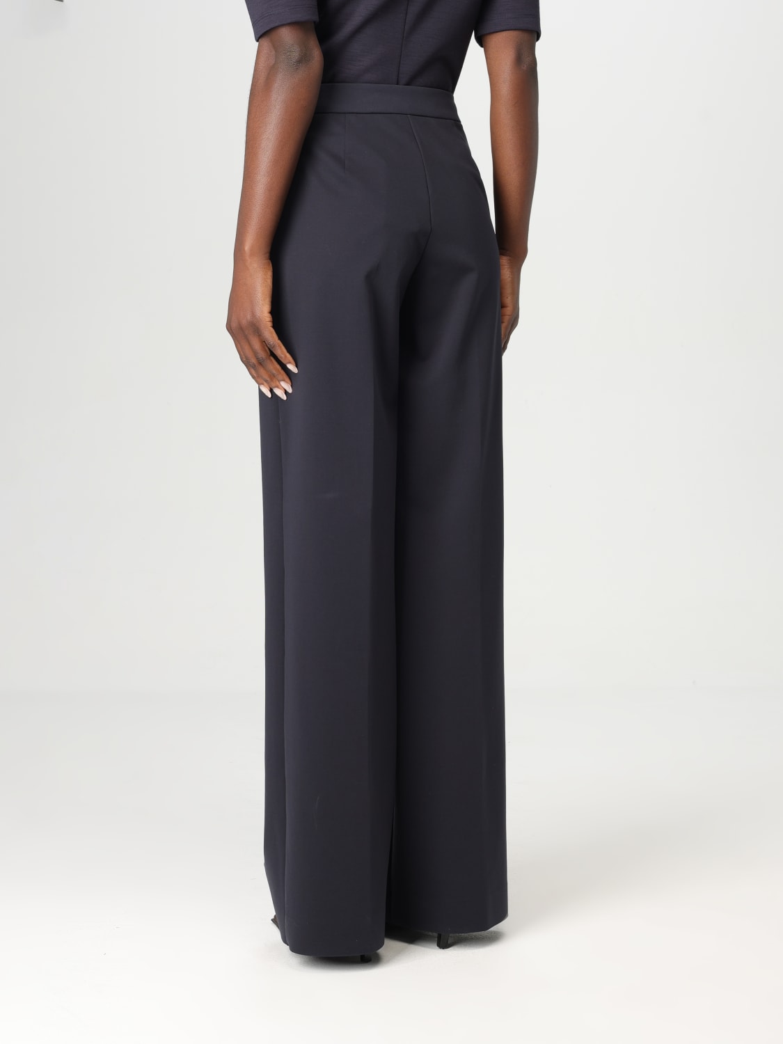 パンツ MAX MARA Woman Pants Blue 2511131013600 001 Blue pants | Max Mara